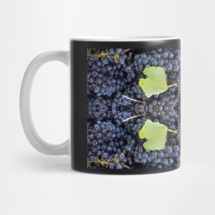 Merlot Grapes and Vine Leaves Mug